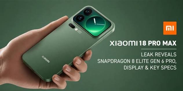 Xiaomi 18 Pro's New Camera Design