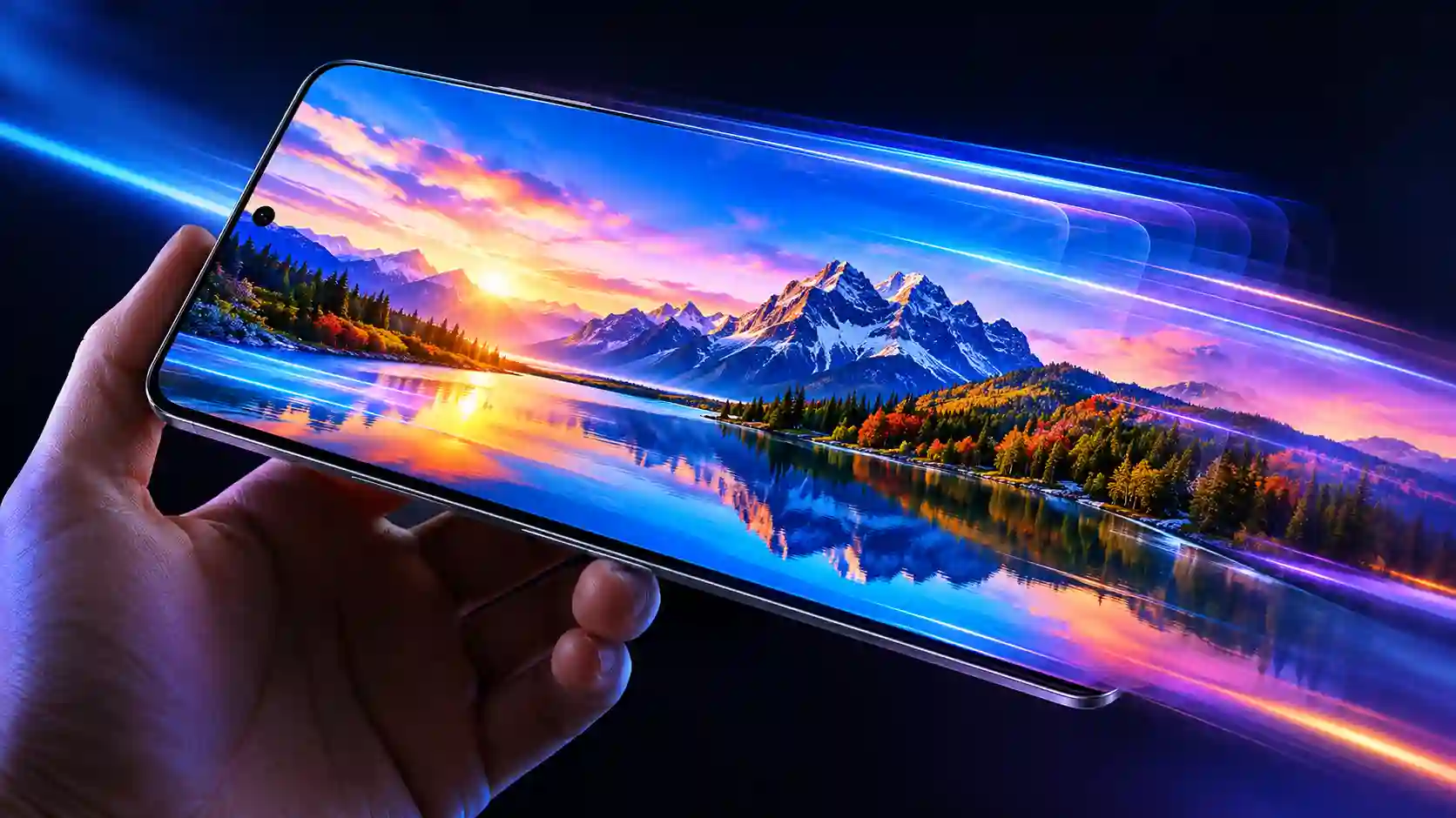 Vivo X500 Ultra 6.85-inch 144Hz AMOLED display concept