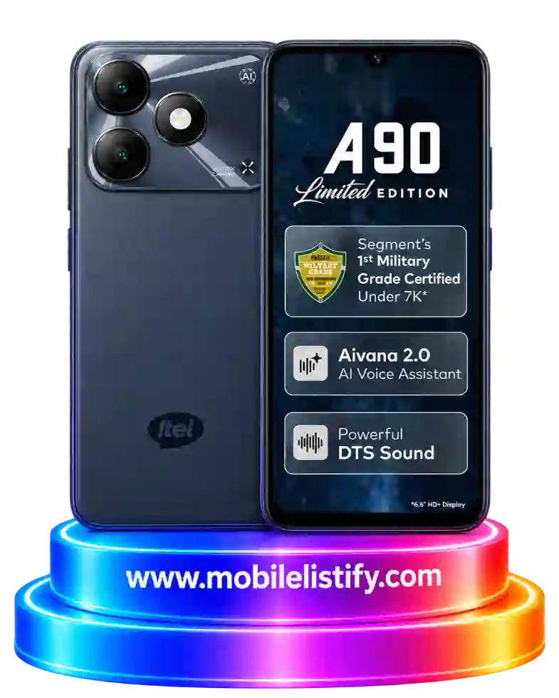 itel A90 Limited mobile phone